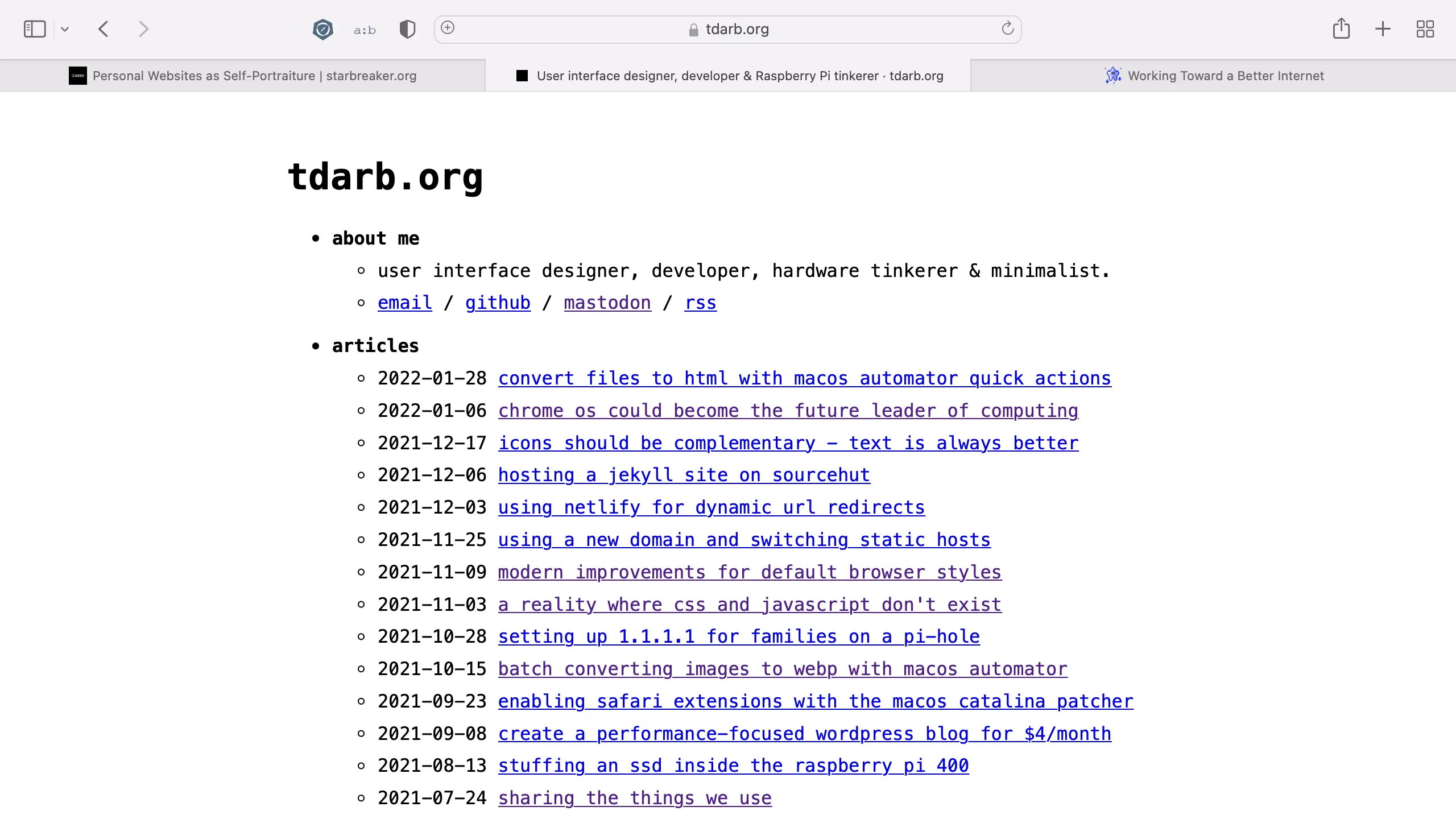 a screenshot of tdarb.org