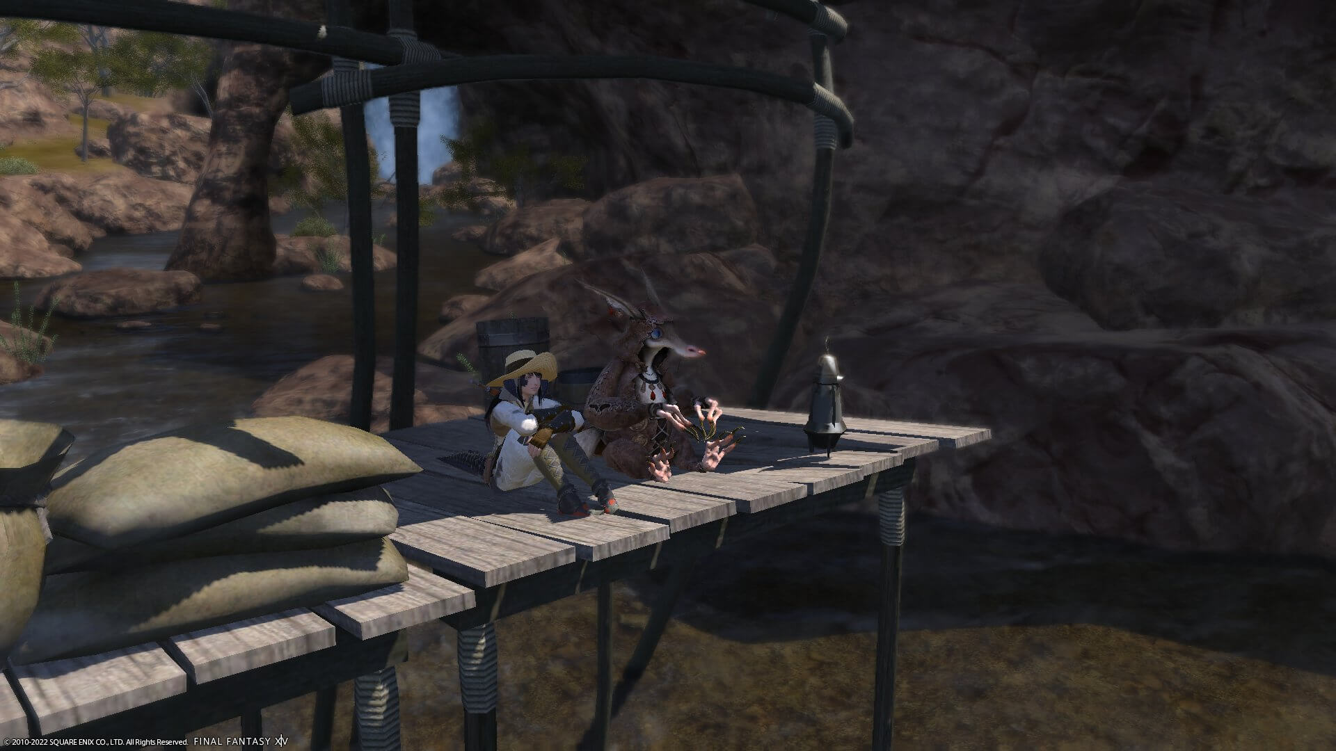 A screenshot of Final Fantasy XIV gameplay.